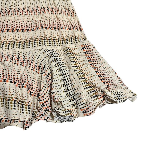 Reiss Andrina Spot Ruffle Mini Dress Fit N Flare Polka Dot Sleeveless Sz 10 NWT - Picture 10 of 14